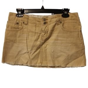 Vintage Abercrombie Corduroy Mini Skirt Size 4